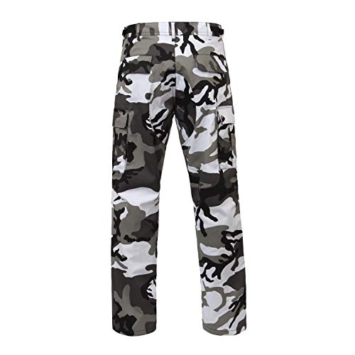 Rothco Camo Tactical Bdu (Battle Dress Uniform) Military Cargo Pants, City Camo, L - Long #TOP3