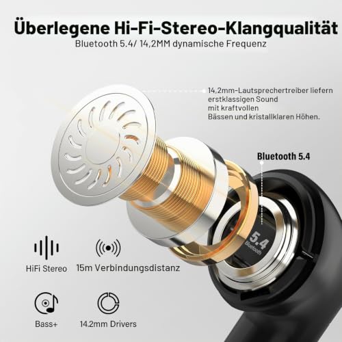 Bluetooth Kopfhörer, 3-in-1 AI Kopfhörer Übersetzer mit 4 Übersetzungsmodi – Ansicht 2