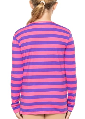 Image of Girls Long Sleeve Shirts | Soft Crew Neck Top | Short Sleeve | Long Sleeve Shirt Girls Size 2T - 16