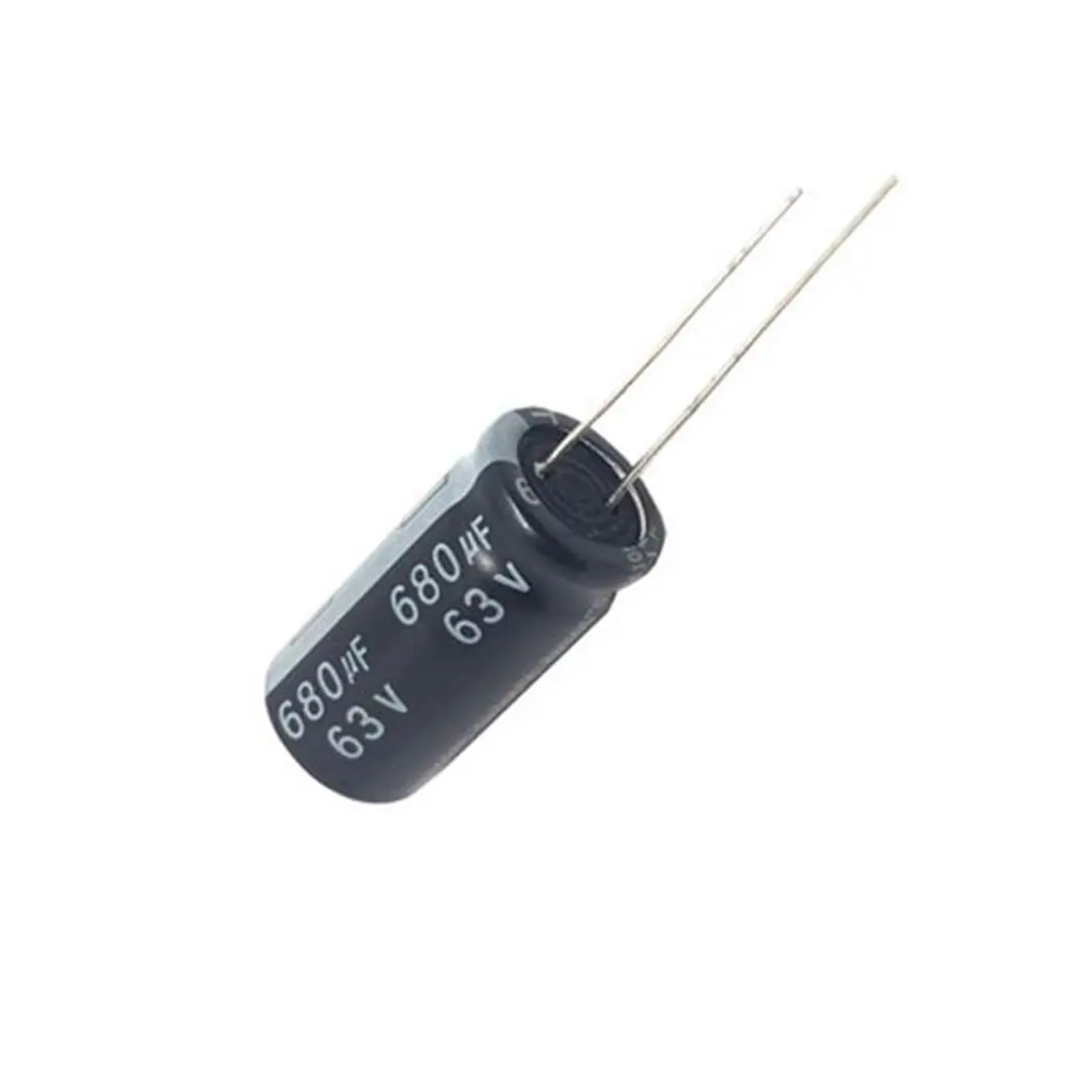 ICXLPMC 5pcs 680uF 63V 680MFD 63VDC 13 * 20mm Aluminum Electrolytic Capacitor Radial 680mf63v 680uf63v 63v680mf 63v680uf