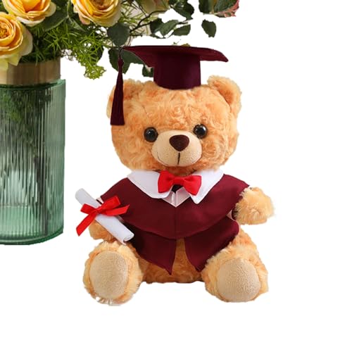 Ours en peluche graduation avec toge, le cadeau de fin d'études idéal