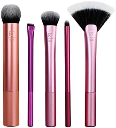 Real Techniques Artist Essentials Makeup Brush Set, Professional Makeup