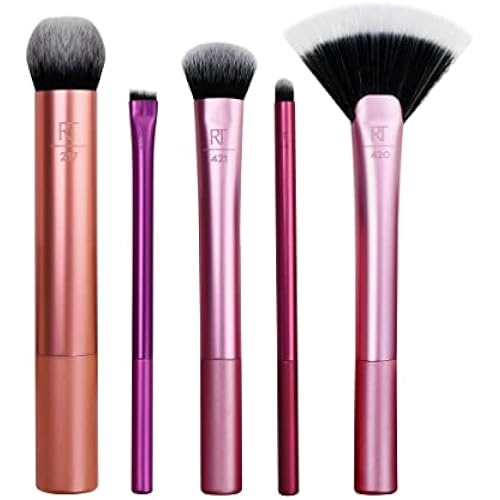 Real Techniques Artist Essentials Makeup Brush Set, Professional Makeup