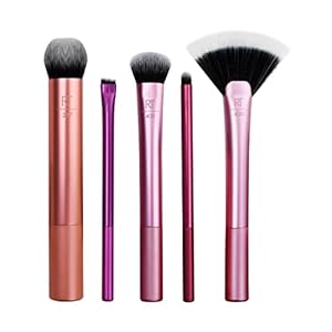 Real Techniques Artist Essentials Complete Face Makeup Brush Set for Makeup Artist Inspired Looks