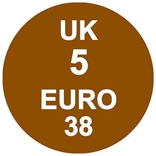 UK 5 Euro 38-200 - 18mm Size Stickers Suitable for Footwear