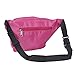 HDE Fanny Pack [80's Style] Waist Pack Outdoor Travel Crossbody Hip Bag (Pink)