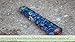 Jet Energized Handmade Lapis lazuli Orgone Smooth Massage Wand Stick Approx. 4 Inch Activation Relieving Stress Mediation Communication Truth