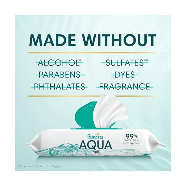 Pampers-Baby-Wipes-Aqua-Pure-99-water-based-wipes-Hypoallergenic-and-Unscented-Baby-Wipes-672-Wipes-Total-12-Flip-Top-Packs
