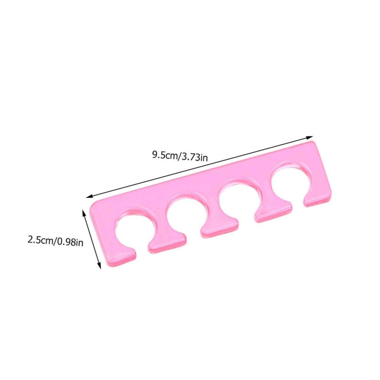 Didiseaon Toe Spacers for Nail Polish Set of 3 Nail Art Separator for Home or Salon