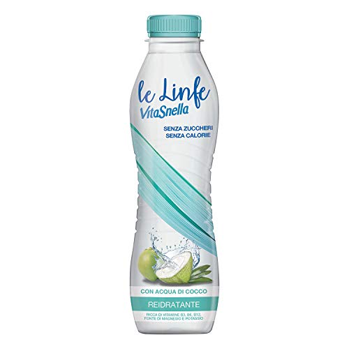 Vitasnella Le Linfe Bevanda Analcolica Reidratante con Acqua di Cocco, 0.5 L