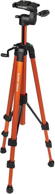 69345 Trípode, Trípode Flexible con Montaje, Aluminio Ligero, Compatible con Herramientas Klein Niveles Láser y otros Productos