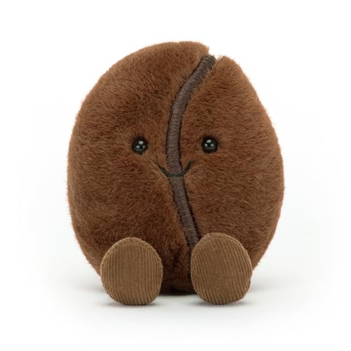 Jellycat Amuseables Coffee Bean Stuffed Toy, 5 inches - Food Plush - Fun Gift Idea - Image 6