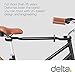 Bicycle Crossbar Adaptor by Delta Cycle, Bike Bar Adapter for Bike Rack - Quick Release Clamps Instantly Adjusts to Fit Cruiser Bikes, MTBs - Max 32.25