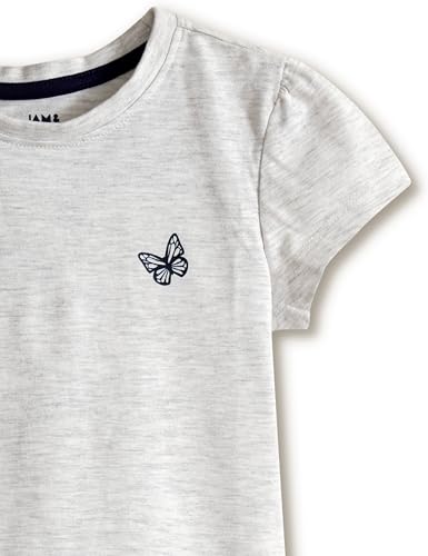 Image of Amazon Brand - Symbol Girls 100% Cotton Solid Half Sleeves T-Shirt | Regular Fit | Age 2-14 Years (Pack of 2)