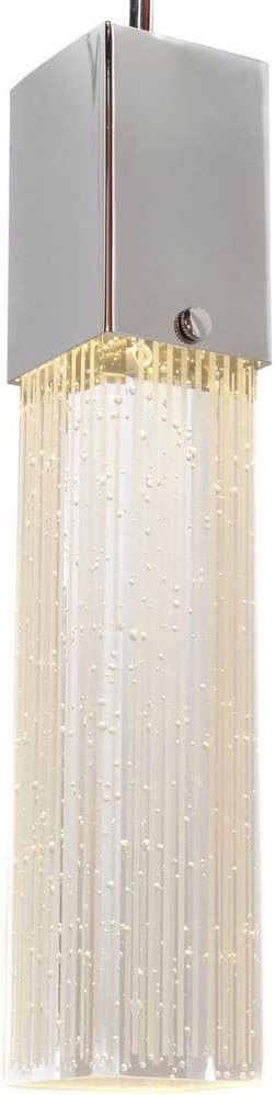 ET2 Lighting E22761-89BZ Fizz III-7.5W 1 LED Pendant in Mediterranean Style-4.75 Inches Wide by 12 inches high, Finish Color: Bronze, Installation: Traditional
