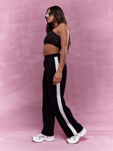 Image of dockstreet Women's /Unisex ONESOPEN Bottom Drawstring Pure Cotton Stretchable Baggy Jogger Pants || for Similar Baggy Look Order a Size or Two Large Than Your Usual Size