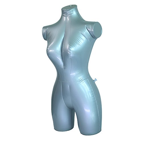 Aufblasbares weibliches Torso-Modell, Halbkörper, Mannequin für Oberbekleidungen, als Aussteller oder für Requisiten Cover