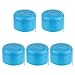 YOOJIA 5Pcs Wasserspender Flasche Kappen Ersatz wiederverwendbare Wasserflasche Deckel Anti Splash Lids für 55 mm 3-5 Gallonen Wasserkrug Blau Einheitsgröße