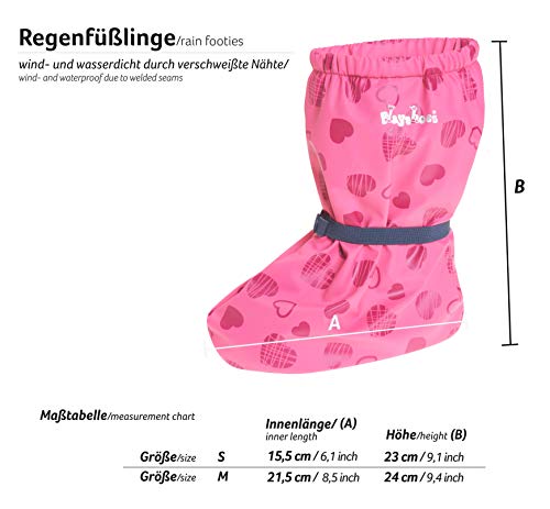 Playshoes Stivali da Pioggia con Fodera in Pile