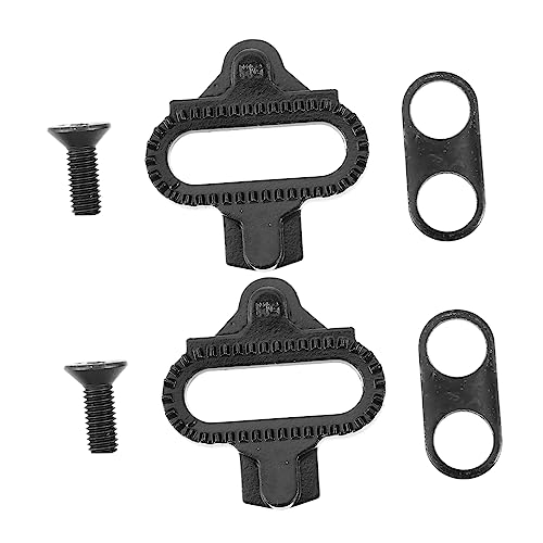VICASKY 1Pair Mountain Bike Cleats Multi Directional Release Clips for Easy Installation Compatible with SPD Pedals Bike Accessories for Enhanced Pedaling Control
