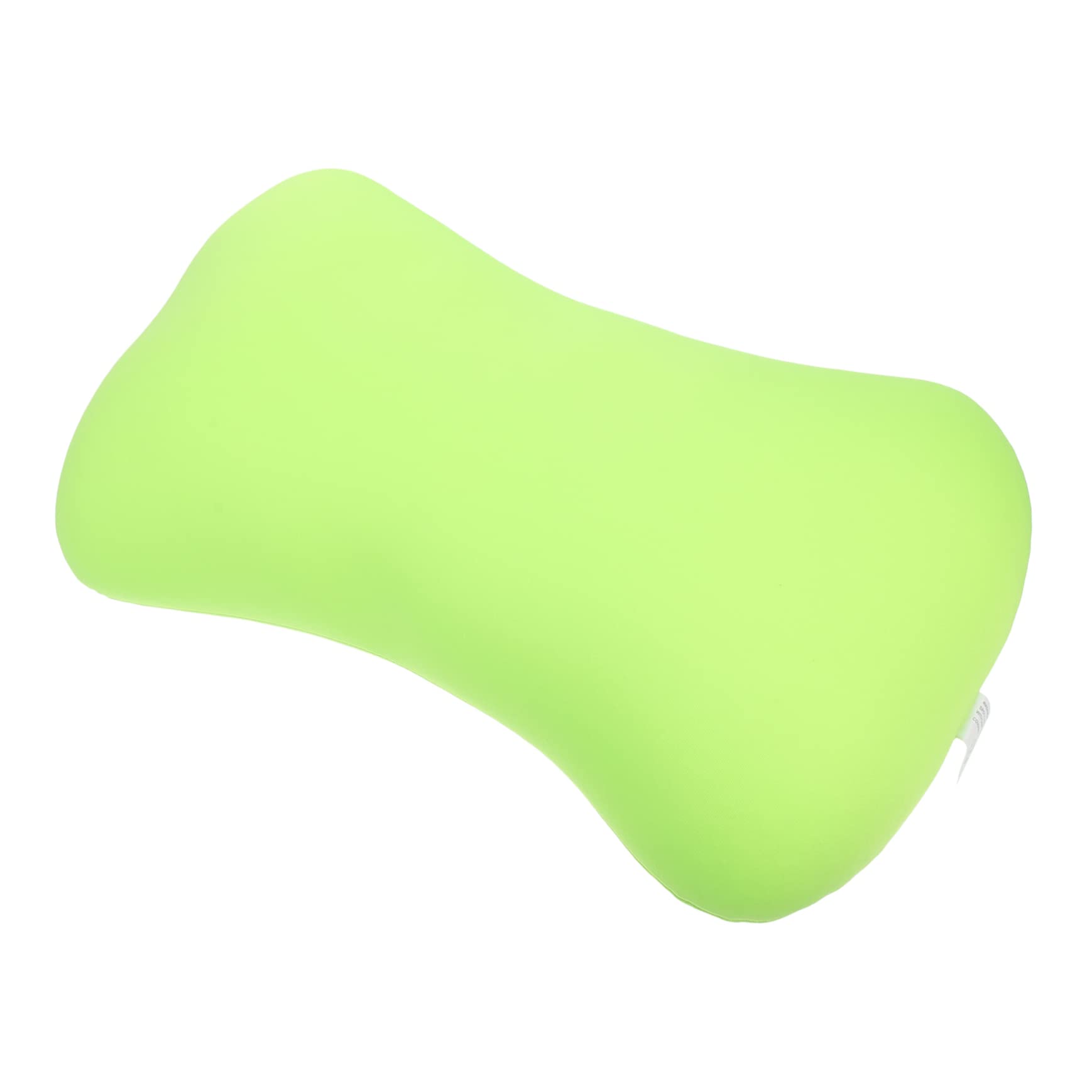 ULTECHNOVO Almohada Cuello Portátil Forma de Hueso, Espuma de Partículas, Tamaño Mini, Color Verde, Ligera y Resistente al Desgaste, Accesorio de Camping y Oficina para Descanso y Siesta