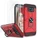 Galaxy S6 Edge Plus Case, Jeylly [3 Color] Slim Hybrid Impact Rugged Soft TPU & Hard PC Bumper Shockproof Protective Anti-Slip Case Cover Shell for Samsung Galaxy S6 Edge+ Plus G928 - Wine