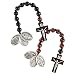 Needzo Devotional Pocket Rosary Fully Assorted, 6 1/2 Inch, 2 Pack