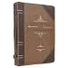 Antique Book "Be Strong & Courageous" Bible / Book Cover - Joshua 1:9 (Large)