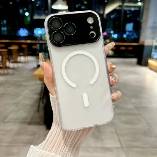 Coque antichoc iPhone 12 Pro Max mate magnétique anti-chute et recharge sans fil