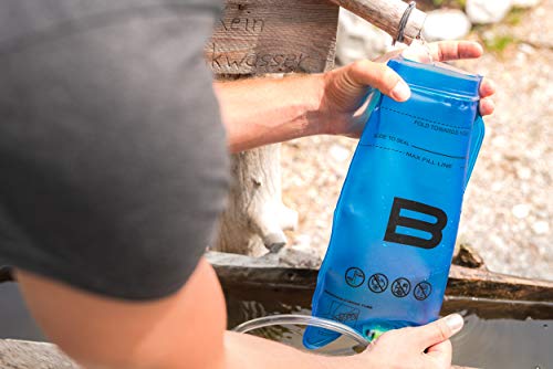 Trinkblase BoraSports 2L mit Beißventil, BPA-frei und antibakteriell
