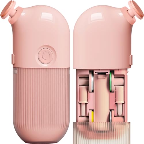 Image of Baby Nail Trimmer Electric, [Mini Size][Ergonomic Grip] Rechargeable Baby Nail File Set for Newborn Toddler or Adults, Safe Baby Nail Clippers for Toes & Fingernails Polish, Trim Care (Pink)