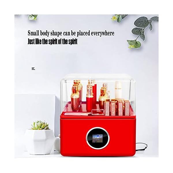 MERSHAO Mini Fridge 30 Litre Can Skincare Fridge for Bedroom with