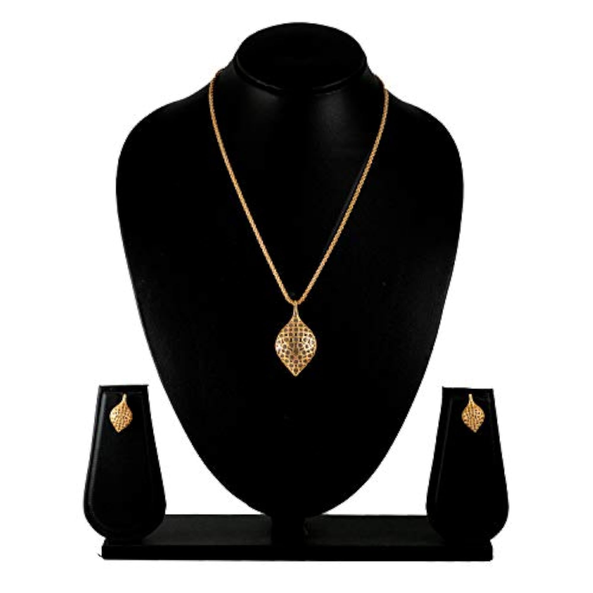24Kt Plated Shell Chain Necklace Set