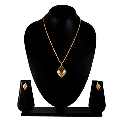 24Kt Plated Shell Chain Necklace Set