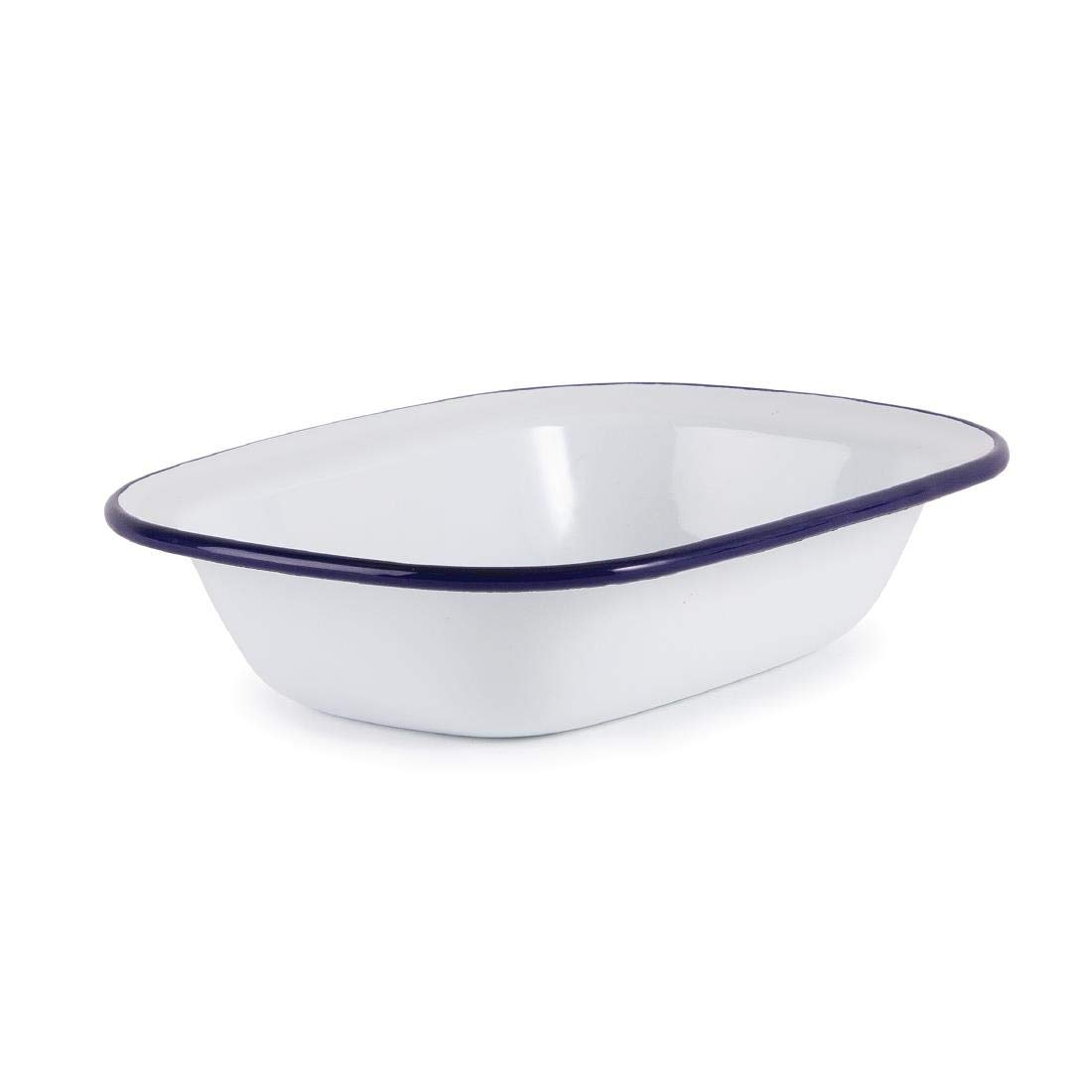 6 x Olympia smalto pirofila rettangolare 50 x 180 x 135 MM roasting Bakeware cucina