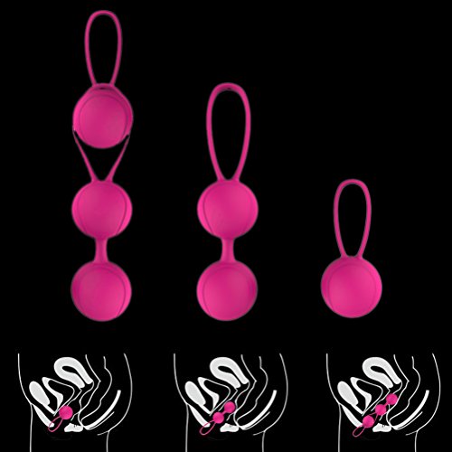 BESTOYARD Kegel Exercícios Pesos Exercícios Peso Conjunto de Treinamento para Mulheres Controle da B