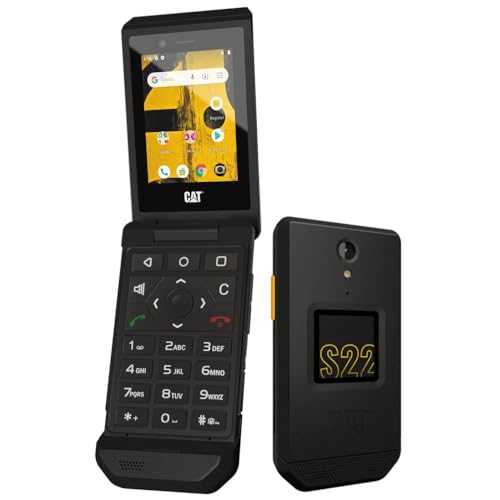 Image of cat S22 Flip 16GB Touchscreen, Android 11, IP68 Water Resistant, 4G LTE