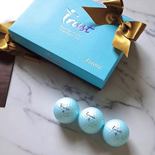 Trust-Aurora-BlueCrystal-uretano-cubierto-nucleo-reactivo-pelota-de-golf-de-3-piezas-suave-y-elasticidad-distancia-con-control-Greenside-una-docena