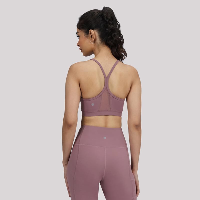 Image of BlissClub Ultimate Strappy Sports Bra | Removable Cups | Strappy Racerback Design | Elasticated Hem | CloudSoft TM Fabric