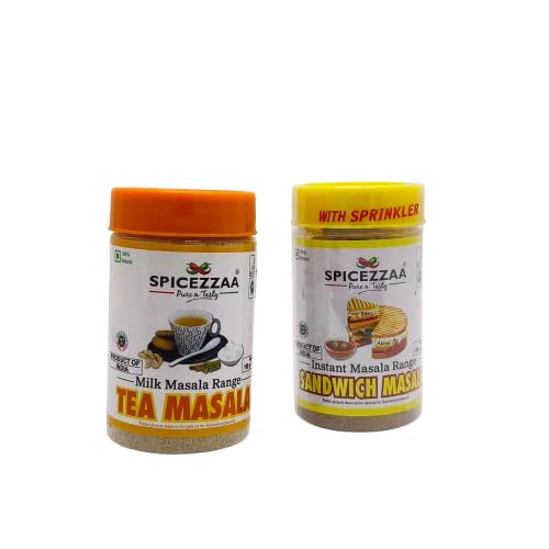 Spicezzaa Combo Pack Of Tea Masala And Sandwich Masala - Rich Spice Blend for Tea (200 Gm) (B0DHHCY7BY) Amazon Price History, Amazon Price Tracker