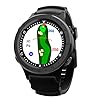 Voice Caddie A3 Golf Watch w/Green Undulation No Monthly Subscription 40k+ Preinstalled Courses Lightweight w/Slope Mode 1.3" Color Touchscreen Pin Reload Smart Green View Golf GPS & Fitness Mode BK
