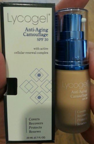Lycogel Breathable Camouflage Foundation SPF 30, Taupe, 0.7 Ounce