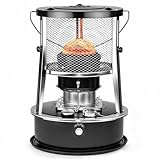 10,000 BTU Kerosene Heater, Kerosene Heaters for Indoor Use, Non Electric Portable 2 in 1 Stove & Heater for Camping, Garage, Home, and Emergency Use