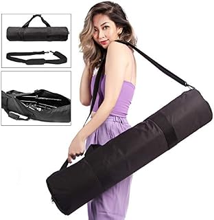 Tripod Bag 32in Case Foam Padded - 1680D Nylon - Adjustable Shoulder Strap - 80cm x 20cm - Large Sturdy Storage Bag for Photography Equipment Monopod Light Stand