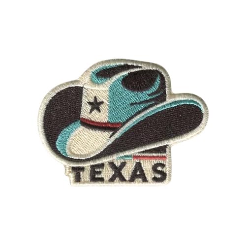 Vagabond Heart Texas Patch - Texas Iron On Travel Badge