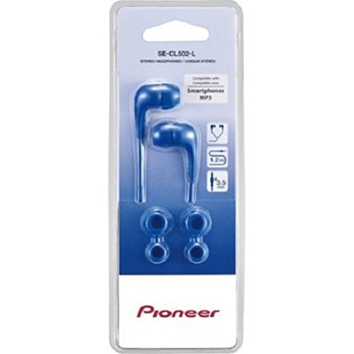 Image of Pioneer SE-CL502-L Wired in Ear Headphone (Blue)