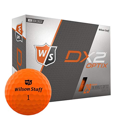 Wilson Golf Dx 12 Balle de golf-Homme-Orange (Orange Fluo)-Taille unique Cover