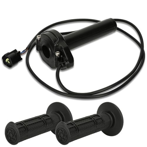 EOPOAYI Throttle Handle Kit Replacement for Surron Light Bee X S Electric Dirt Bike Sur Ron LBX Twist Throttle Grips Cable for Sur-Ron L1E Segway X160 X260 E-Ride Pro S SS 2.0 3.0 E-Bike Parts