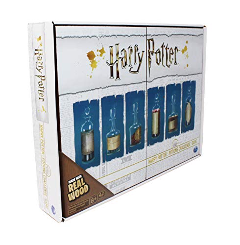 Harry Potter Deluxe Wooden Board Game: Potions Challenge for 2-4 Players, Ages 8+