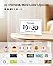 Digital Clock with Date and Week for Seniors, Alzheimer's Dementia Clock with 20 Alarms and 6 Medicine Reminders, 12 Display Modes Large Font Digital Calendar Alarm Clock for Vision Impaired(7 Inch)